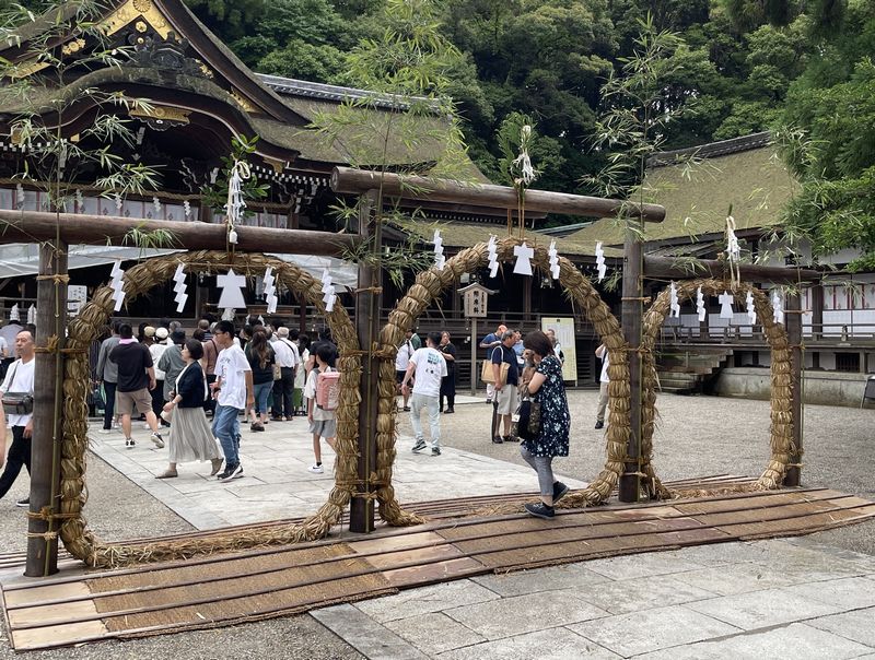 奈良県・大神神社の夏越の大祓に伺ってきました