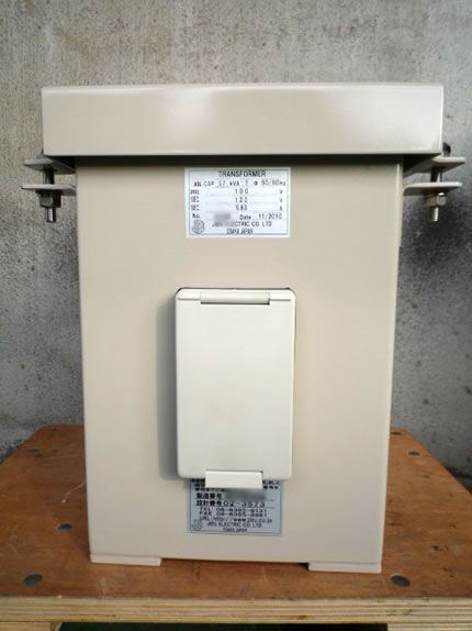 浴槽温水浄化装置用絶縁変圧器