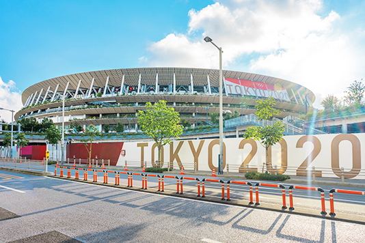 東京オリンピックスタジアム（新国立競技場）の建設